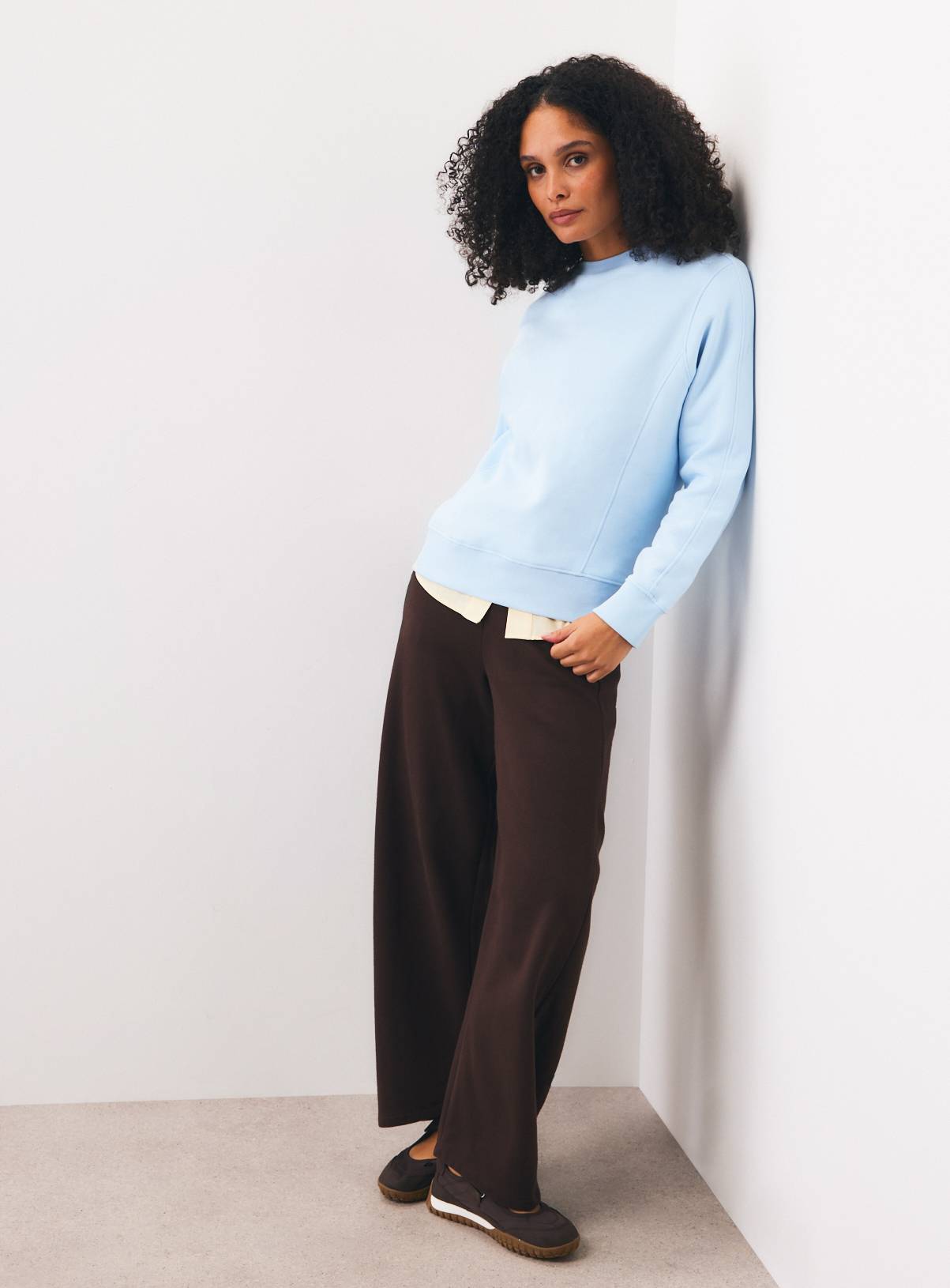 Light Blue Pure Cotton Sweatshirt XS - Image 2